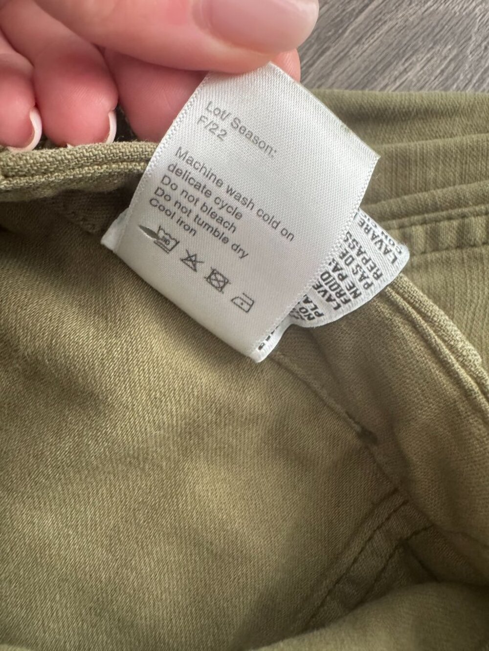 R13 NWOT Straight Utility Pants 26 - Picture 15 of 15